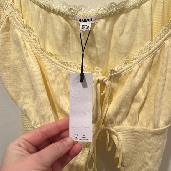 NWT Garage puff Sleeve Top - Size XL - Picture 5 of 8